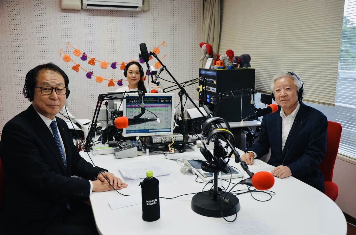 おらんだデパート情報百貨店｜ながこの部屋「日本信号株式会社_代表取締役社長_塚本英彦さま」