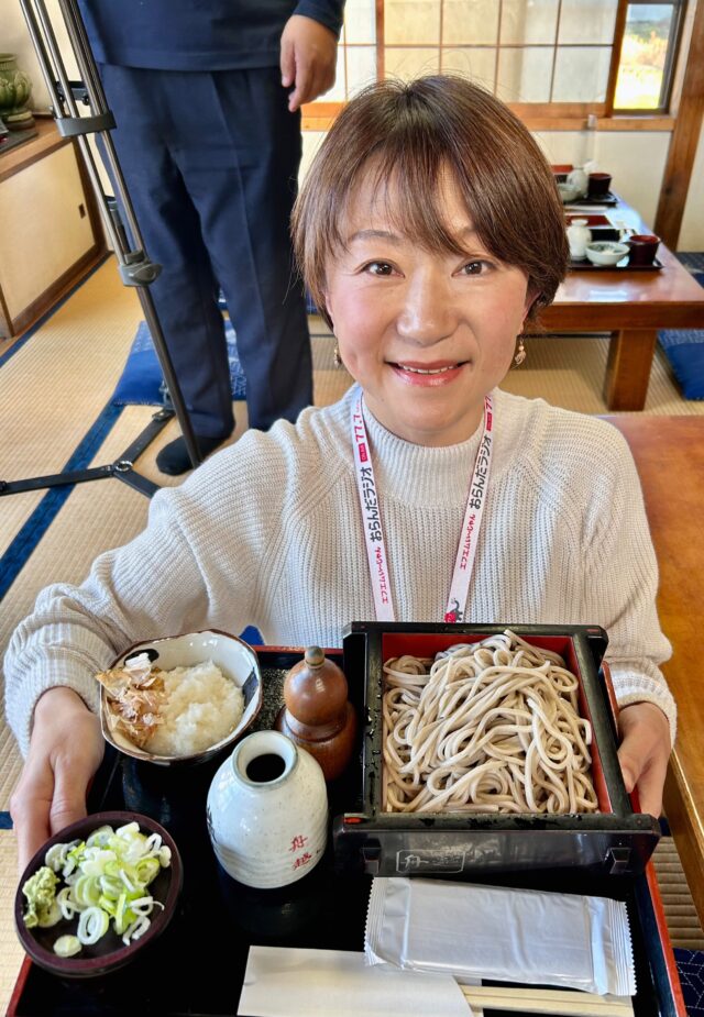 待ってました！
ツヤツヤの新蕎麦が来ましたよ〜♪